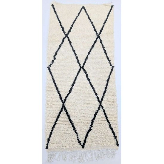Beni Ouarain Tæppe 183x85 cm