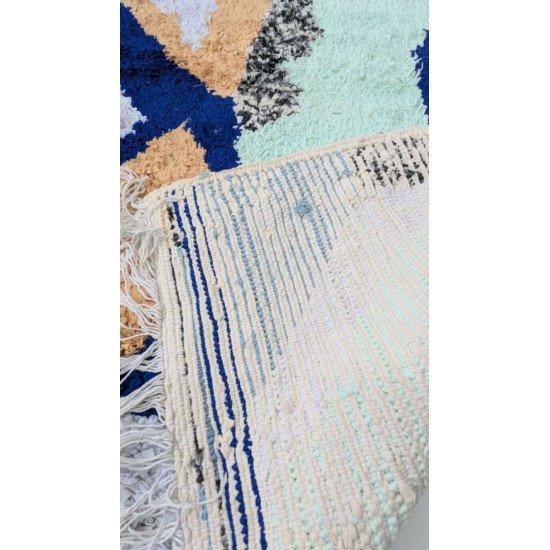 Boucherouite Tæppe 144x110cm